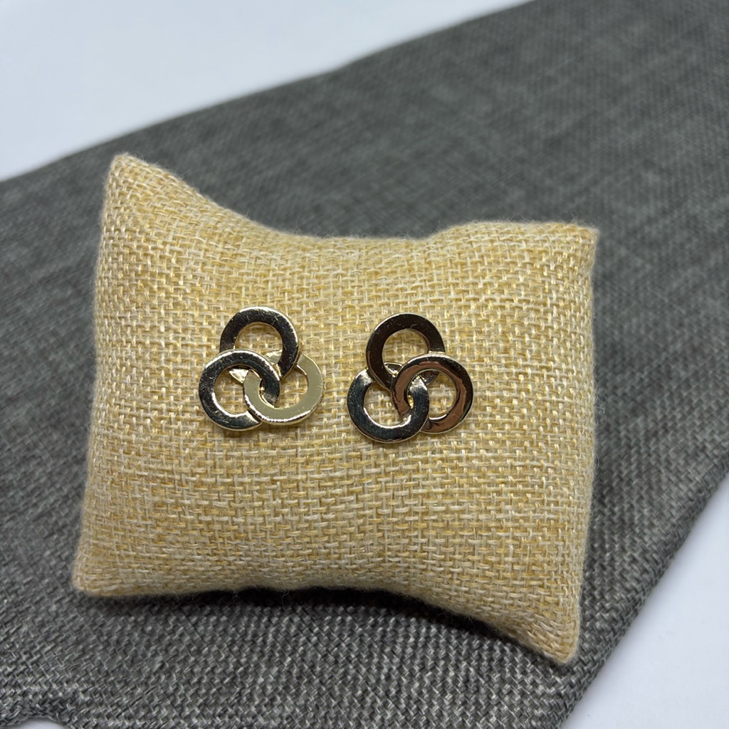 Kenneth Cole Circle Twist Earrings
